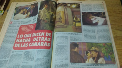 Revista Ahora N° 5 Nacha Guevara Detras De Camara  Año 1993