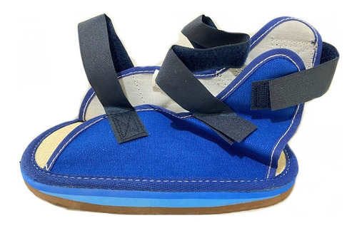 Zapato Post Operatorio Talla Chica Azul Super Confort
