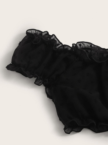 Lenceria Sexy Conjunto Sujetador Y Panty De Encaje Negro