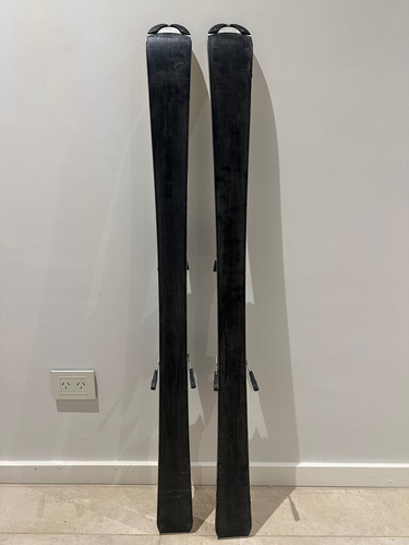 Esquíes Ski Rossignol Rocx 130 Cm Con Fijaciones Tyrolla Blanco (Usado)