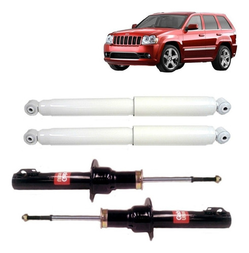 Kit Amortiguador Trasero Dela Para Jeep Grand Cherokee 05-10