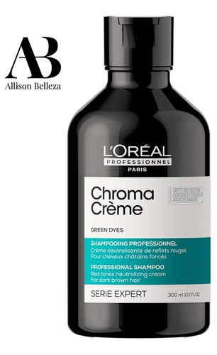 Shampoo Chroma Creme Green Dyes 300 Ml