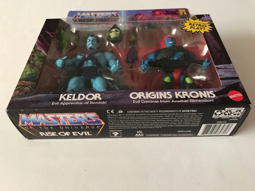 Keldor Y Kronis Rise Of Evil 2 Pack Motu Origins Target Excl (Usado)