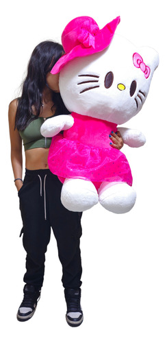 Peluche Grande Gato Hello Kitty.