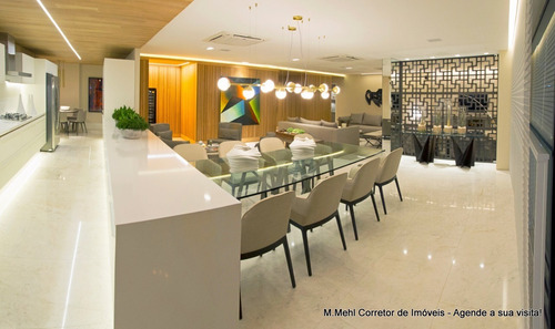 Imagem 18 de 30 de Apartamento Com 3 Dormitórios À Venda Com 161.57m² Por R$ 717.000,00 No Bairro Cabral - Curitiba / Pr - M2ca-vc8