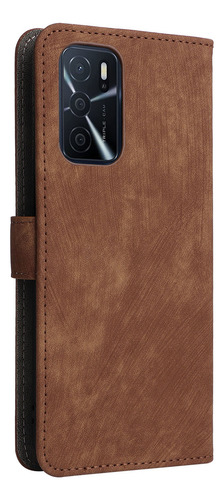 Funda Para Oppo A54s/a16s/a16/a54 4g/a55 4g/a55 5g Funda Tipo Cartera De Piel Con Tapa Para Tarjetero, Soporte