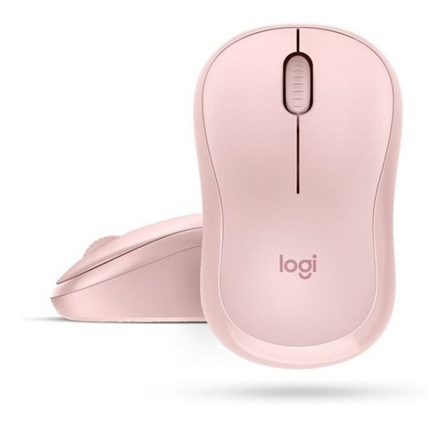 Imagen 2 de 4 de Mouse Inalámbrico Silencioso Logitech M220 Rosado