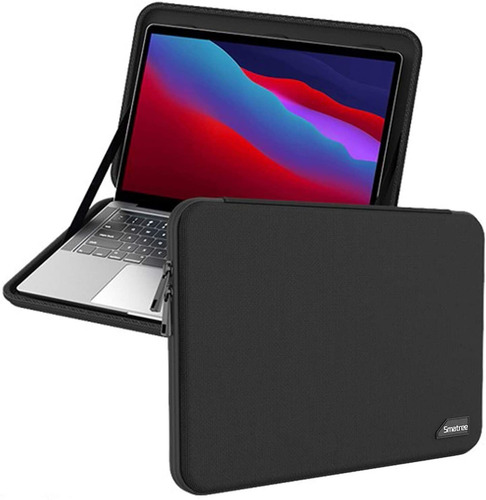 Funda Negra Para Notebook De 12.4-13 In, Compatible/porta...