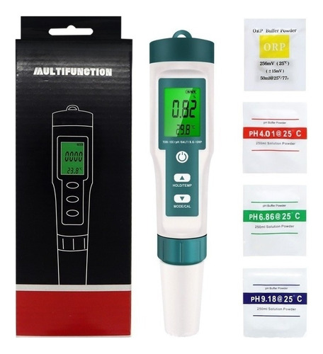 Lazhu 4 In 1 Ph Meter Digital Ph Meter Ph / Orp / H2 /