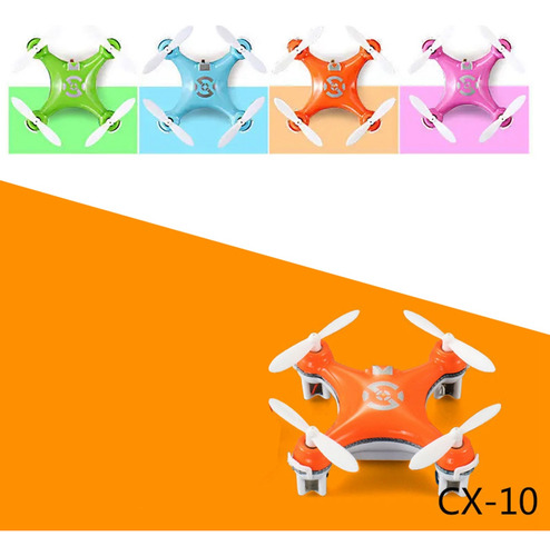 Dron De Control Remoto Rc Quadcopter Cx10, 2,4 G, 4 Canales