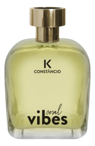 Perfume Deo Colônia Coral Vibes K Constâncio Floral 100ml