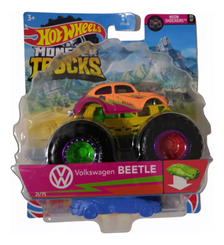 Hot Wheels Monster Trucks Volkswagen Beetle #21/75 Del 2021