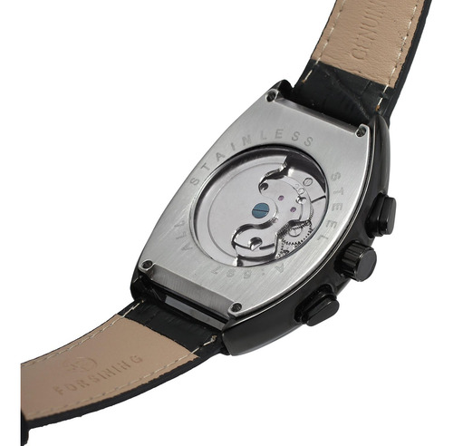 Forsining Reloj Rectangular Automático De Cuerda Automática