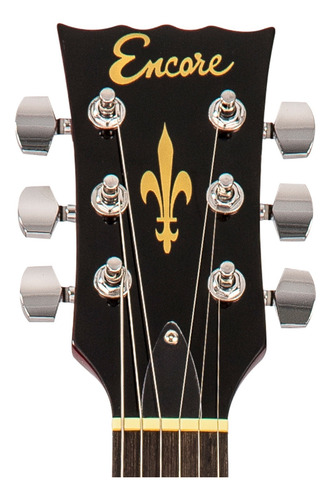 Guitarra Eléctrica Tipo Les Paul Encore E99blk Wine Red
