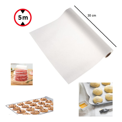 Rollo De Papel Para Hornear Parafinado Cocina 