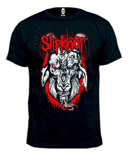 Remera Slipknot Cabra 100% Algodón Premium Peinado