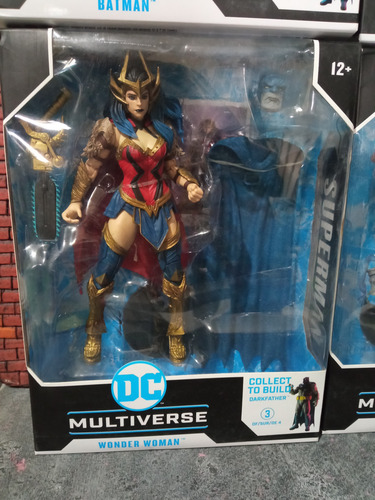 Set De 4 Mcfarlane Dc Multiverse Wave Darkfather Nuevo (Usado)