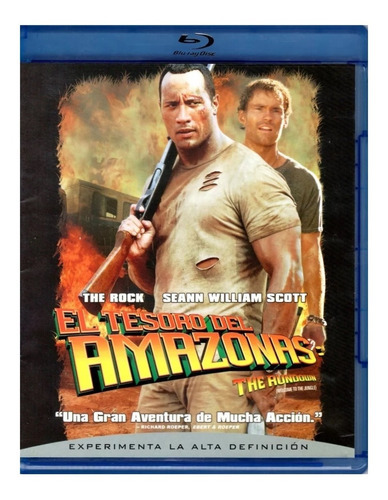 El Tesoro Del Amazonas Dwayne Johnson Pelicula Blu-ray