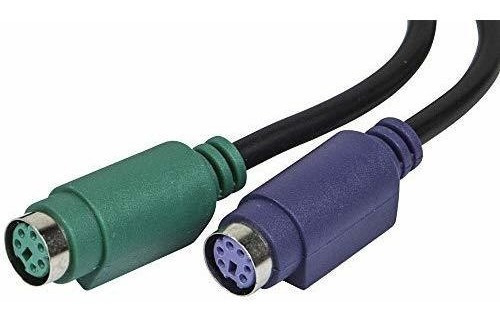 Imagen 2 de 4 de Adaptador Convertidor Monoprice Ps / 2 De Teclado / Mouse A