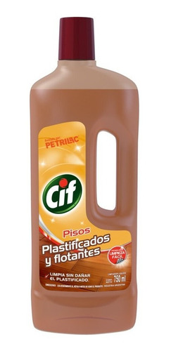 Limpiador Líquido Cif Pisos Plastificados Y Flotantes 750ml