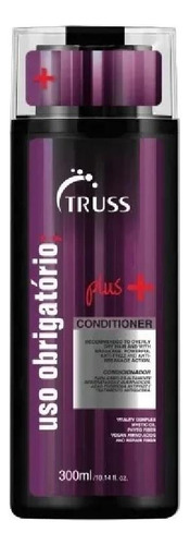 Truss Sh + Cond Uso Obrigatório Plus 300ml Cd + Frizz Zero