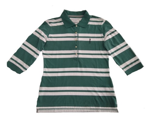Chomba Oxford Mujer Hollie Manga 3/4 Algodón