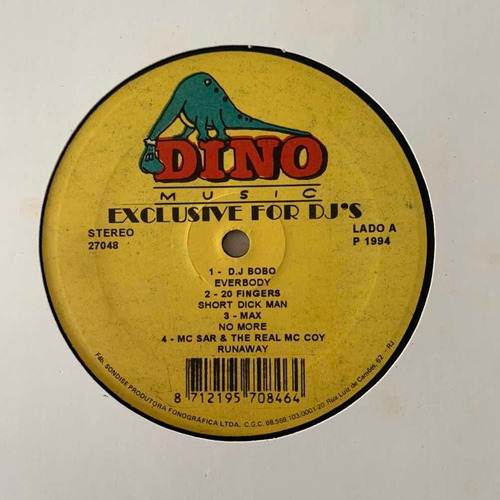 Vinilo - Dino Music - Varios 90s