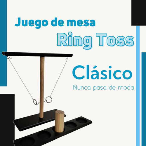 Juego De Beber Hook And Ring Toss Juego De Mesa Ganchos