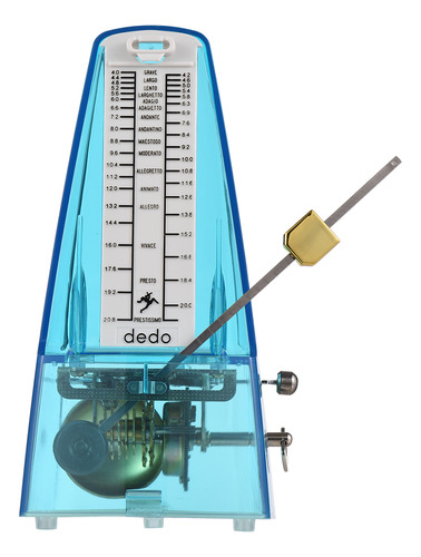 Tambor Metronomes Bell Para Piano Con Ritmo, Transparente, M