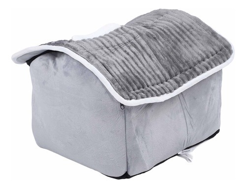 Casinha De Gato Com Isolamento Térmico Grey S, Removível Par