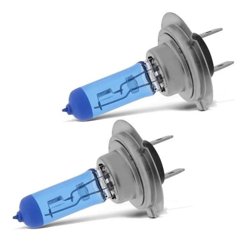 Kit Lâmpadas Super Branca + Led Farol S10 2012 2013 2014