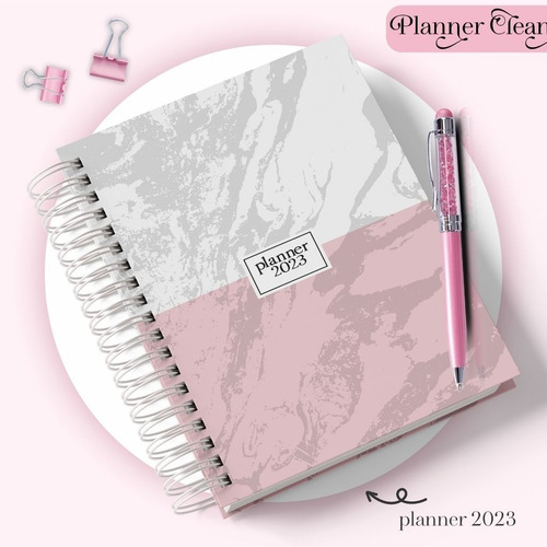 Arquivos Digitais Combo Planners Clean 2023