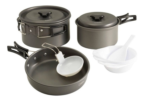 Set Cocina 4p Camping Nuevo & Original National Geographic