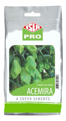 Semente De Pimenta De Cheiro Acemira Pac C/ 50gr De Sementes