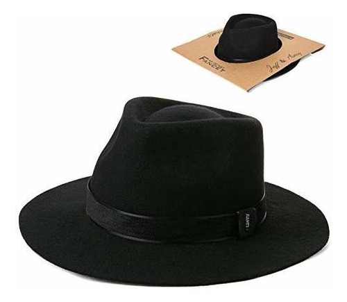 Jeff & Aimy Gatsby Gangster Fedora Disfraz Unisex Invierno D