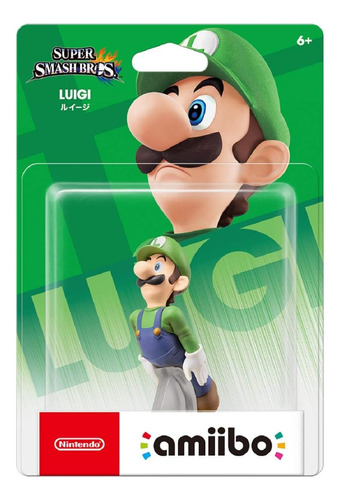 Amiibo Luigi Super Smash Bros Serie Nuevo Y Sellado