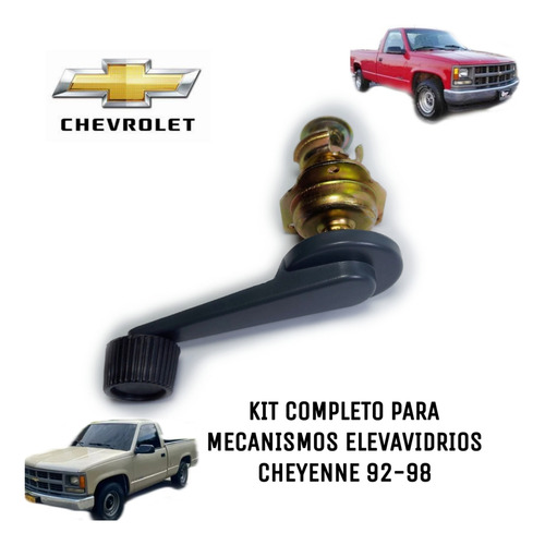 Kit Completo Para Mecanismo Elevavidrio Cheyenne 92-98