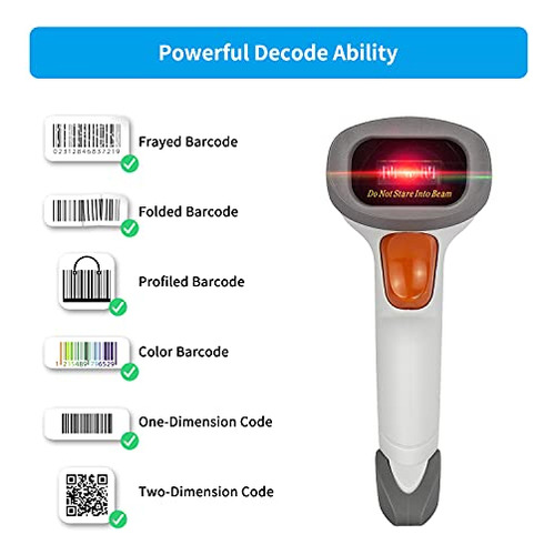 Scanner Bluetooth 2d Netumscan: Pack 3 En 1 Para Tiendas