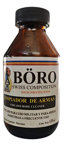 Limpiador De Armas Boro Líquido 125cm³