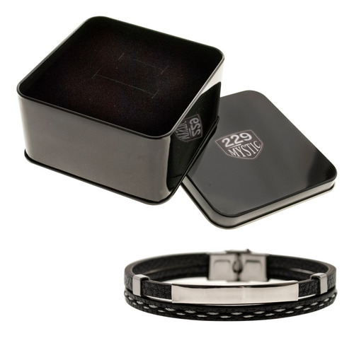 Imagen 6 de 8 de Pulsera Cuero D&k Grabado Personalizado Día Del Padre Ppdk09