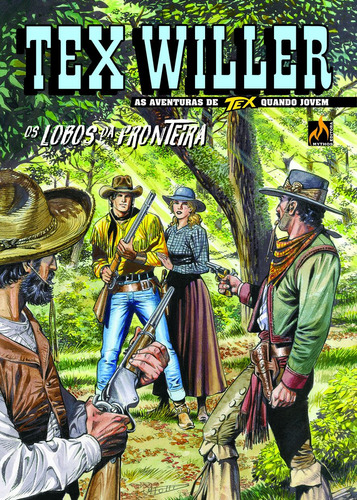 Tex Willer Nº 16: Os lobos da fronteira, de Ruju, Pasquale. Série Tex Willer (16), vol. 16. Editora Edições Mythos Eireli,Sergio Bonelli Editore, capa mole em português, 2019