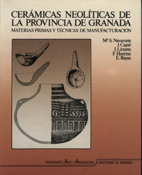 Libro Ceramicas Neoliticas De La Provincia De Granadade Univ