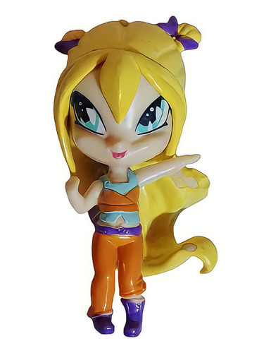 Figura Llavero Winx Club Pam Colitas 5cm