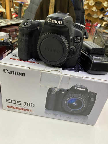 Camera Fotografica Canon 70d Usada (corpo)