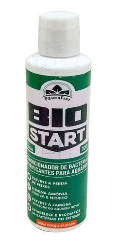 Bio Start Powerfert 100ml Ciclagem Rápida Para Aquários