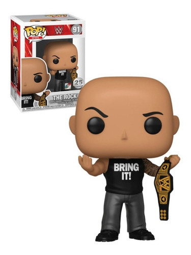 Funko Pop! The Rock N°91 (w/ Belt