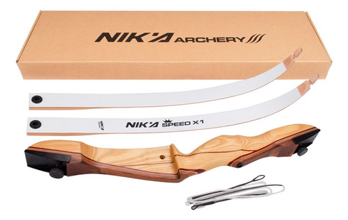 Arco Recurvo Destro 68 Pol. 28 Libras - Nika Archery