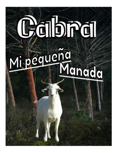 Libro: Cabra Mi Pequena Manada: Registro Especialmente Diseñ