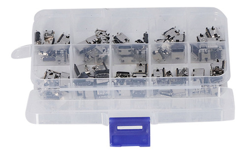 A Porta De Conector Usb Tipo C 100pcs Plugue Fêmea Jack