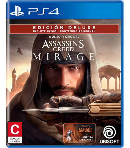 Assassins Creed Mirage Deluxe Edition Ps4 Fisico